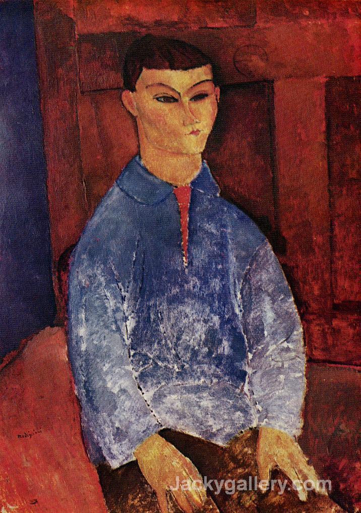 Portrait of the Painter Moise Kisling by Amedeo Modigliani paintings reproduction